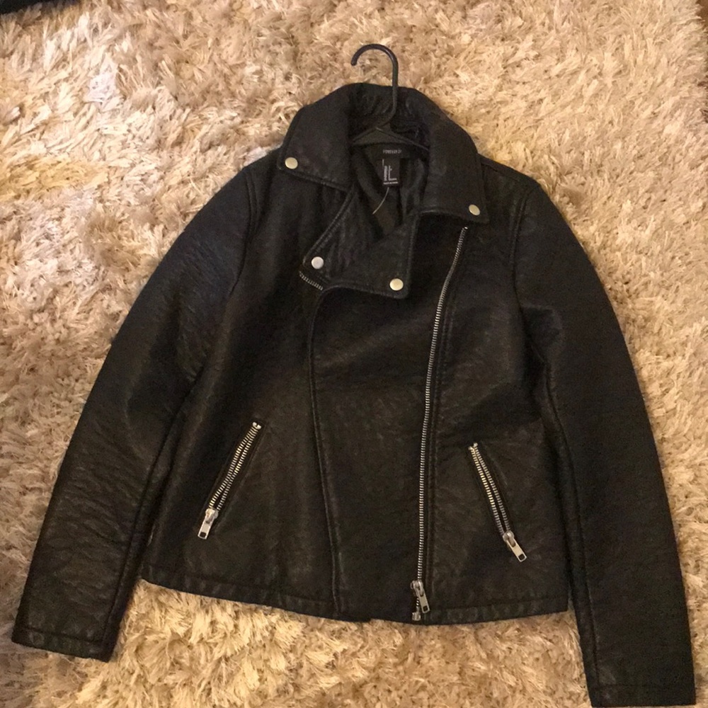 Leather jacket